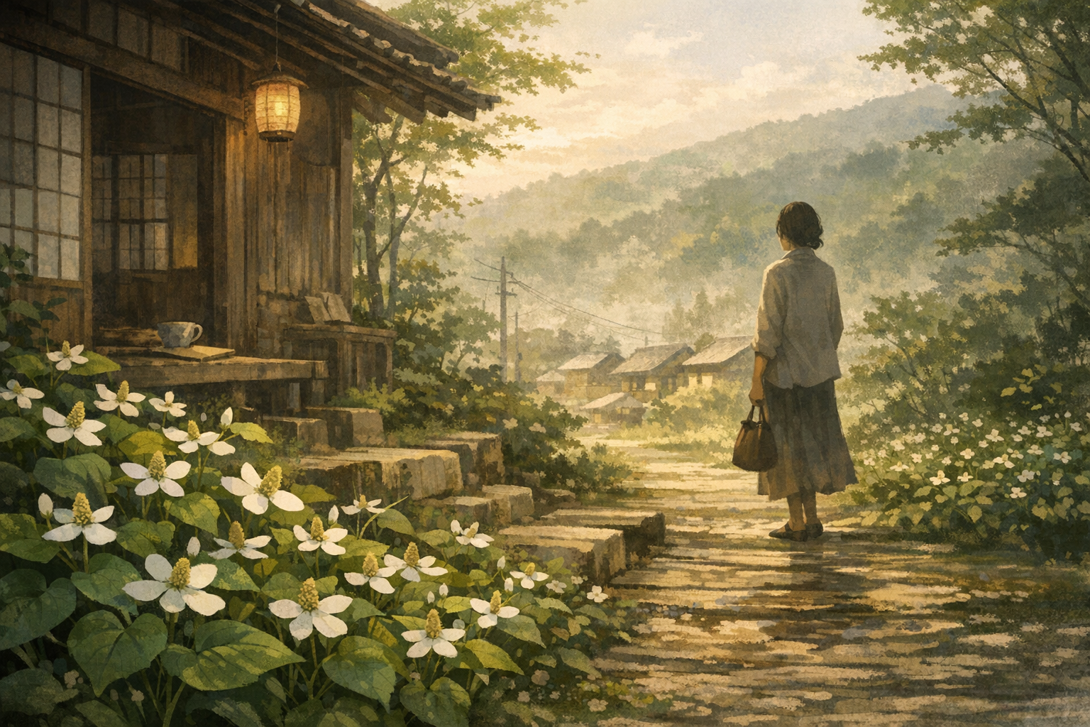 どくだみの花咲くころ